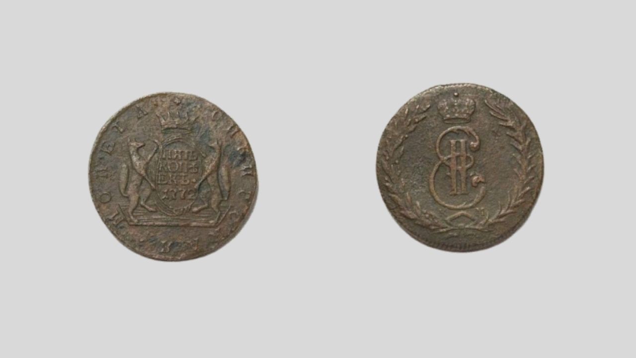 Сибирская монета. Копейка. 1766 г. 