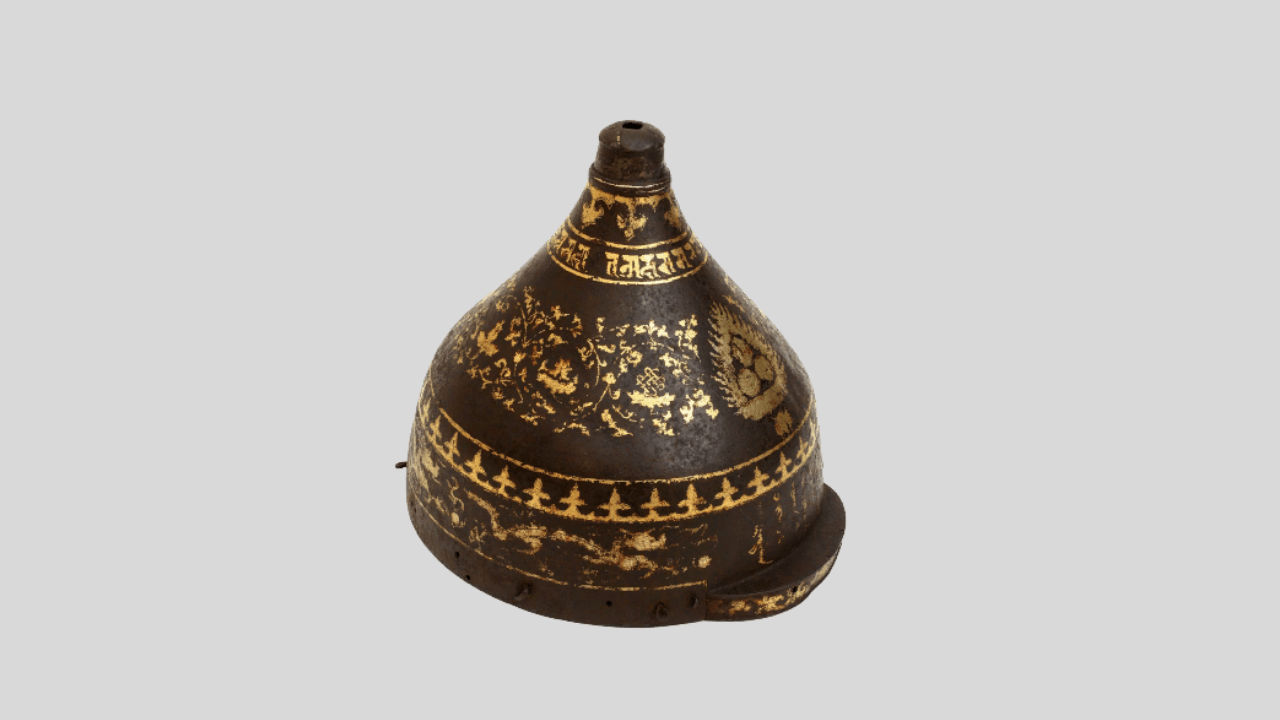 Шлем. XVIII в. Средняя Азия.