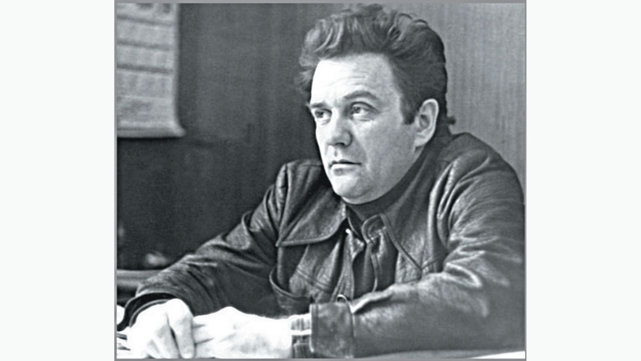Директор ГОИЛ музея Ю.А. Макаров, 1980-е гг.